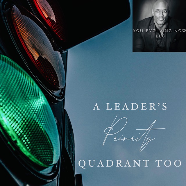 A Leader’s Priority Quadrant Too; The 5 Keys for How to Lead when Your High Priority/Handle Now is their Lower Priority/Handle Later!