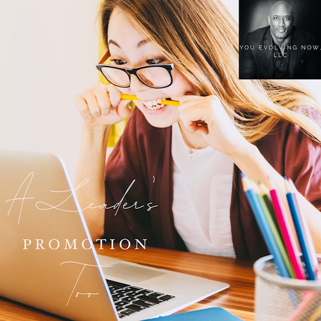 A Leader’s Promotion Too; The Who, Why, and What to Enhance Your Leadership, Theirs, The Team, and the Organization!